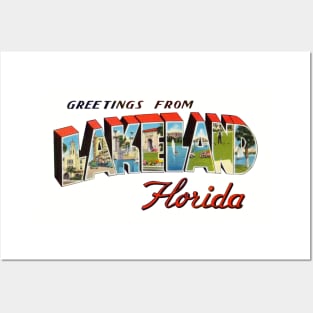 Greetings from Lakeland Posters and Art